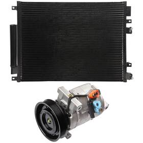 13010583 Newotor-whole Ac Condenser And Compressor Cooling Kit For 2005-2006 Chrysler 300 Dodge Magnum