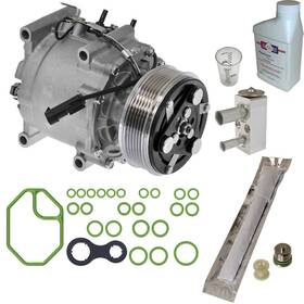 P96-40296 Omega Environmental Technologies For Chrysler Sebring 2001 2002 2003 Ac Compressor With A/c Repair Kit Gap