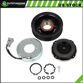 Ou179776parts Outstanding-carparts A/c Compressor Clutch Kit For 15-20 Jeep Cherokee 3.2l Chrysler 200 3.6l
