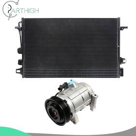 Pa83887602 Parthigh Ac Condenser And Compressor Fit For 05-07 Chrysler Town Country Dodge Caravan