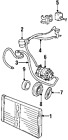 4540370 Pulley Chryslerdodgeplymouth Oem Genuine Clutch