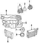 R1017016 Oem Genuine Chryslerdodgeplymouth Compressor