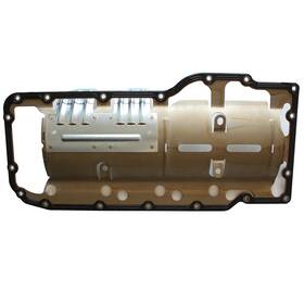Soar-carparts Os30709r Oil Pan Gasket For 99-13 Chrysler Aspen Dodge Dakota Durango Ram 1500 Jeep 4.7l