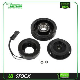 Ta18347at501ps Topcn-autoparts Ac A/c Compressor Clutch Kit For 2008-2010 Chrysler Town And Country 4.0l