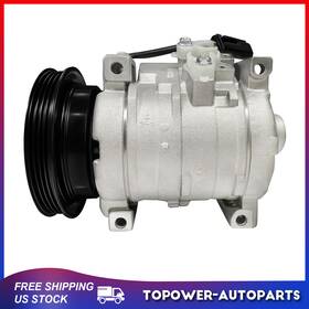 Topower-autoparts Top104033er Ac A/c Compressor For 2001-2010 Chrysler Pt Cruiser 2003-2005 Dodge Neon Sx