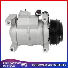 Topower-autoparts Top104156er A/c Ac Compressor For 2008-2009 2010 Chrysler Dodge Volkswagen