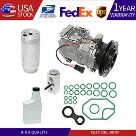 Kt-1151 Uac A/c Compressor Driers Seal Orif Tube And Oils Kit Fits 1999-2001 Chrysler Lhs