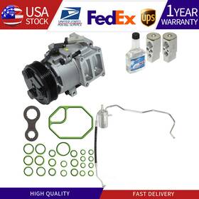Kt-2055 Uac A/c Hose Compressor Seal Orif Tube And Oils Kit Fit 2004-2006 Chrysler Sebring