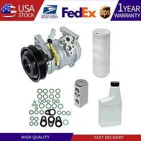 Kt-4802 Uac A/c Compressor Driers Seal Orif Tube And Oils Kit Fits Chrysler Dodge Caravan