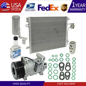 Kt-4810a Uac A/c Condenser Compressor Drier Seal Tube And Oil Kit Fit Chrysler Town Country