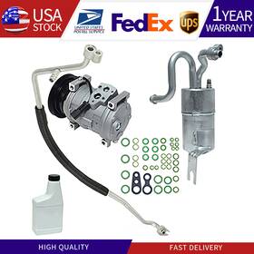 Kt-4904 Uac A/c Compressor Drier Seal Tube And Oil Kit Fits 2004-2006 Chrysler Pt Cruiser