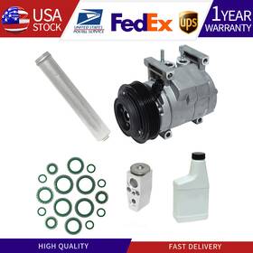 Kt-4946 Uac A/c Compressor Drier Seal Orif Tube And Oil Kit Fit Chrysler300 Dodge Charger