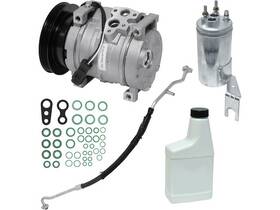 Uac Qb43k7 A/c Compressor Kit For 04-09 Chrysler Pt Cruiser Vin G Turbocharged 8 E