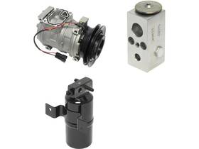 Vw89m3 Uac A/c Compressor Kit For 87-88 90-91 Chrysler Dodge Daytona 2.5l 4 Cyl