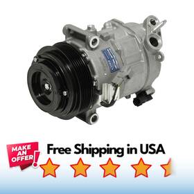 29135c Universal Air Conditioner Compressor A/c Fit Chrysler 200 2015-2017 Jeep Cherokee 2014-2022