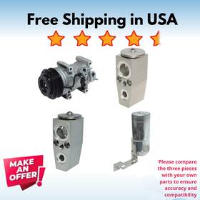 Ck-5033 Universal Air Conditioner Kit Compressor A/c Fit Chrysler Town And Country 2015-2016 Ram C/v 2015 Ck-5033 Universal Air Conditioner Kit Compressor A/c Fit Chrysler Town And Country 2015-2016 Ram C/v 2015