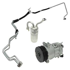 Ck4931 Universal Air Conditioner For Chrysler 200 2011-2014 Uac A/c Compressor Replacement Service Kit