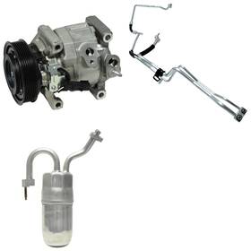 Ck6207 Universal Air Conditioner For Chrysler 200 2011 Uac A/c Compressor Kit