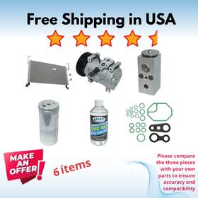 Universal Air Conditioner Kt-4010a Compressor Condenser And Valve A/c Fit Chrysler Neon 01-02 Dodge 00-02