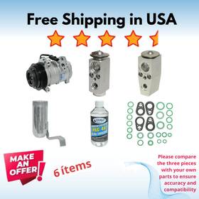 Kt-4815 Universal Air Conditioner Compressor And Valve A/c Fit Chrysler Town Country 2008-2010