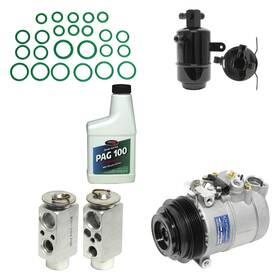 Kt1780 Universal Air Conditioner For Chrysler Crossfire 2004-2008 Uac A/c Compressor Kit
