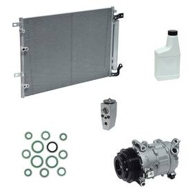 Kt4934a Universal Air Conditioner For Chrysler 200 2015-2017 Uac A/c Compressor Kit