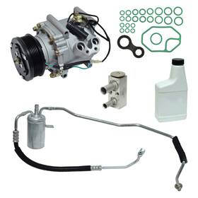 Kt5651 Universal Air Conditioner For Chrysler Sebring 2001-2002 Uac A/c Compressor Kit