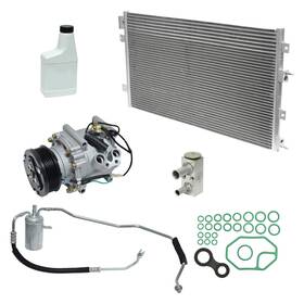 Kt5651a Universal Air Conditioner For Chrysler Sebring 2001-2002 Uac A/c Compressor Kit