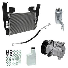 Kt5943a Universal Air Conditioner For Chrysler Pt Cruiser 2004-2009 Uac A/c Compressor Kit