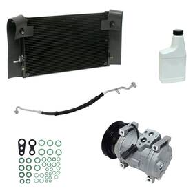 Kt5988a Universal Air Conditioner For Chrysler Pt Cruiser 2007-2010 Uac A/c Compressor Kit