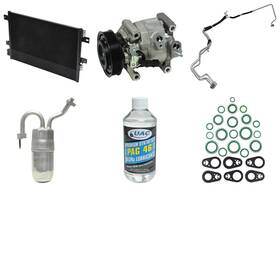 Kt6206a Universal Air Conditioner For Chrysler 200 2011-2014 Uac A/c Compressor Kit