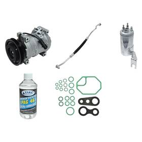 Kt6219 Universal Air Conditioner For Chrysler Pt Cruiser 2001 Uac A/c Compressor Kit