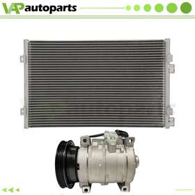 Vap-autoparts Ic838779l For 2001-2010 Chrysler Pt Cruiser Ac Condenser And Compressor Cooling Assembly
