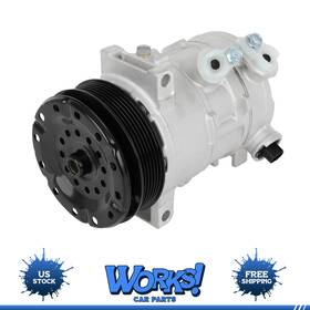 Lv175sy417r Workscarparts A/c Compressor For 2008 Chrysler Sebring Dodge Avenger 3.5l