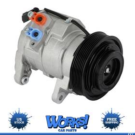 Lv175sy878r Workscarparts A/c Ac Compressor For Dodge Durango 2006-2007 Chrysler Aspen 07-08 With 7 Groove