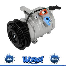 Workscarparts Lv175sy941r A/c Ac Compressor For Chrysler 300 Dodge Magnum 2005 2.7l