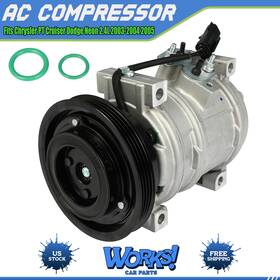 Workscarparts Lv177sy001r Ac A/c Compressor Fits Chrysler Pt Cruiser Dodge Neon 2.4l 2003-2004 2005