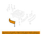 Ym371l2aa Mopar Chrysler Oem 04-05 Pacifica Seats Tracks-cushion Shield Left
