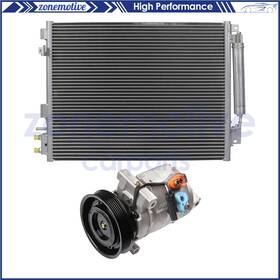 13532875 Zonemotive For 05-06 Chrysler 300 06 Dodge Charger Ac Condenser And Compressor Cooling Kit
