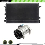 Condenser And Compressor Fits 2005-2007 Chrysler Town & Country Dodge Caravan. Fixed Price $216.86.