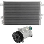 Ac Condenser & Compressor Cooling Kit For 2008-2010 Chrysler Sebring. Fixed Price $211.69.