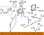 Chrysler Oem 01-17 Caravan Condenser, Compressor Lines-clutch 5066228AA. Fixed Price $46.65.