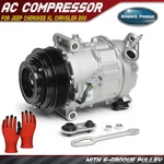 Ac Compressor With Clutch For Jeep Cherokee Kl 2014-2022 Chrysler 200 2015-2017. Fixed Price $249.69.