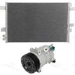 Ac Condenser & A/c Compressor Cooling Kit For Chrysler 200 Sebring Dodge Avenger. Fixed Price $200.66.