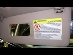 Driver Sun Visor Without Illumination Fits 00-04 Audi A6 157352. Fixed Price $54.99.