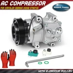 Ac Compressor With Clutch For Chrysler Sebring Dodge Stratus 2004-2006 2.7L 2.4L. Fixed Price $167.69.