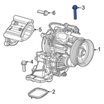 For Jeep Cherokee 2019-2023 6512115AA A/c Compressor Stud. Fixed Price $13.37.