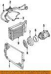 Chrysler Oem 88-93 Daytona Condenser, Compressor Lines-armature 4462929. Fixed Price $68.69.