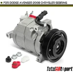 Ac A/c Compressor With Clutch For Chrysler Sebring 2007-2008 Dodge Avenger. Fixed Price $170.99.