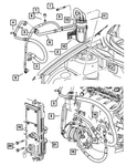 Genuine Mopar A/c Low Pressure Cut Off Switch 5080867AA. Fixed Price $58.33.